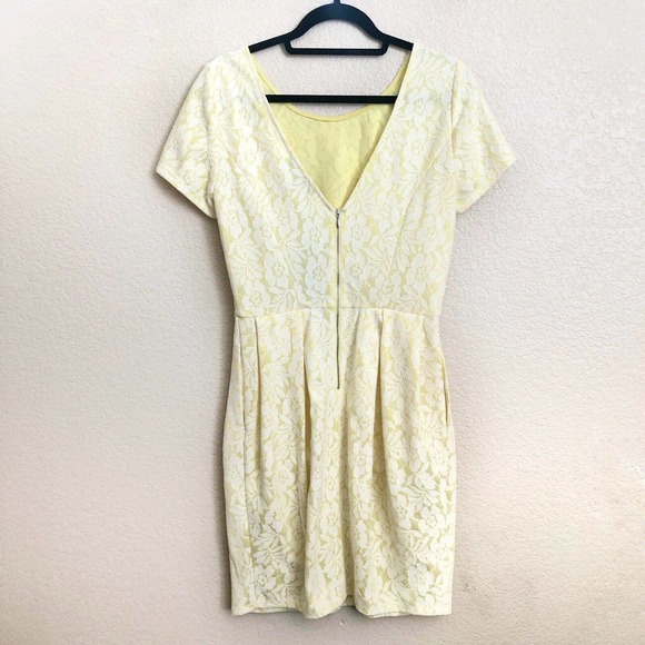 ROBERT RODRIQUEZ NWT Lace Overlay Sheath Dress M - Picture 3 of 8